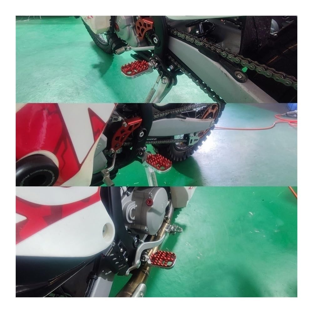Moto Pedaline Pedane Per KOVE 450 Rally 2023 2024 Ricambio Per Moto Poggiapiedi Anteriore Pedana Per Pilota Pedale Pedane Accessori