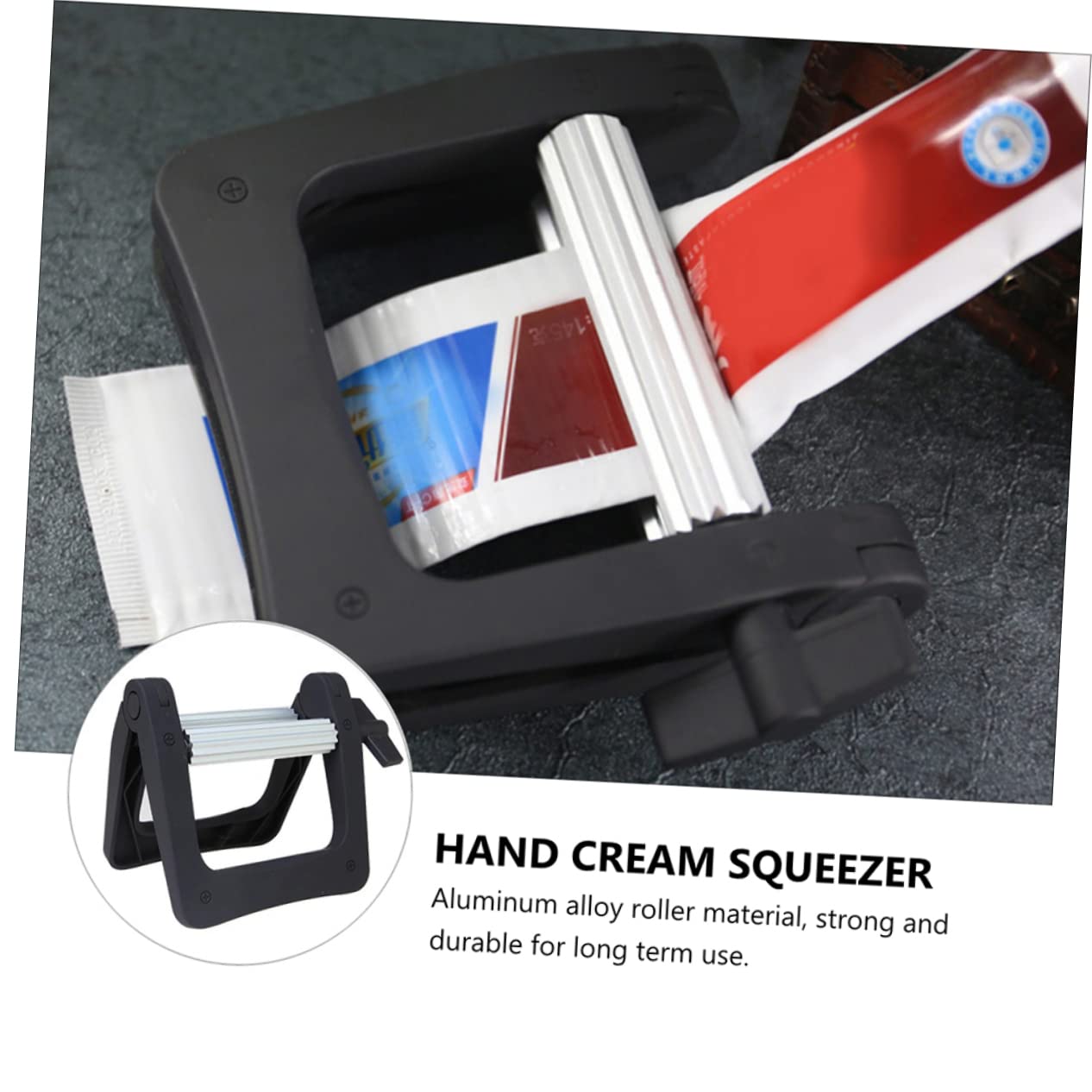 Healvian 3stücke Zahnpasta Tubenquetscher Ergonomischer Ausdrücker Für Zahnpasta Und Lotionen Tragbar Für Badezimmer Und Friseursalons Sorgt Für Gründliches Entleeren Der Tube