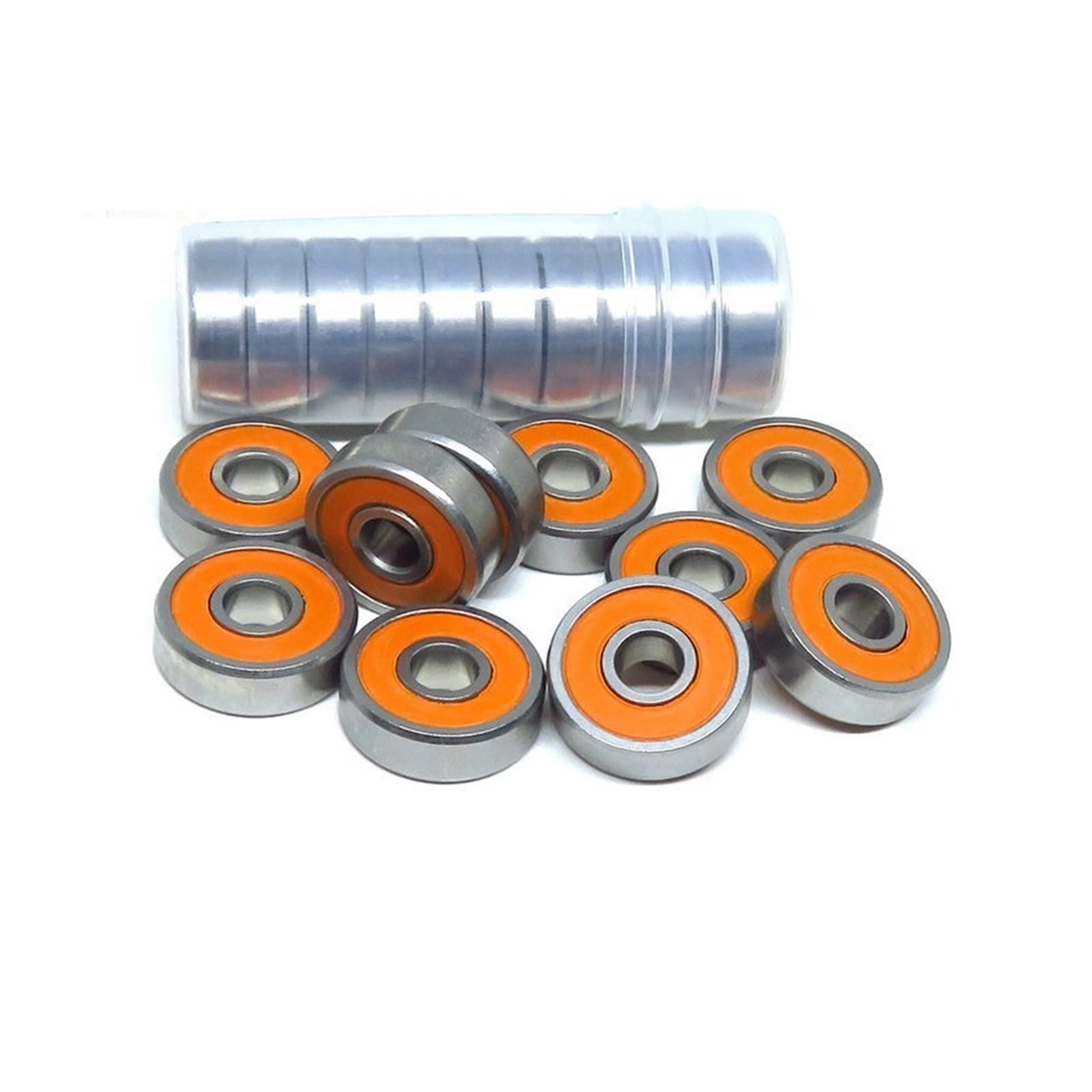 10 sztuk S689 2RS łożyska do kołowrotków wędkarskich RD10463 9x17x5mm ceramiczne łożysko hybrydowe ze stali nierdzewnej S689C SMR689 SMR689C RS 2OS Akcesoria(S688C-2OS 8 x 16 x 5 mm)