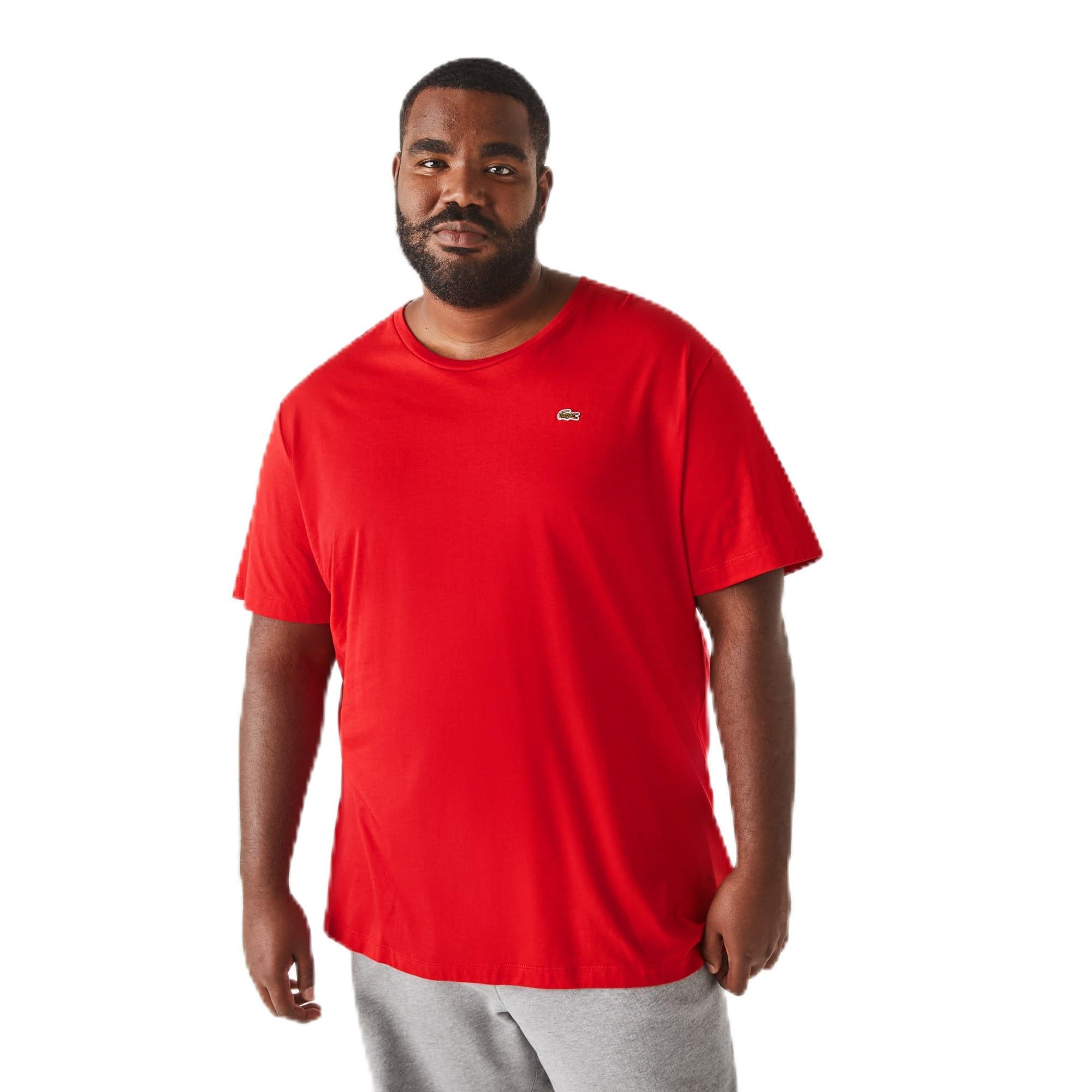 

                                                    Lacoste Men's Regular Fit Big & Tall Pima Cotton T