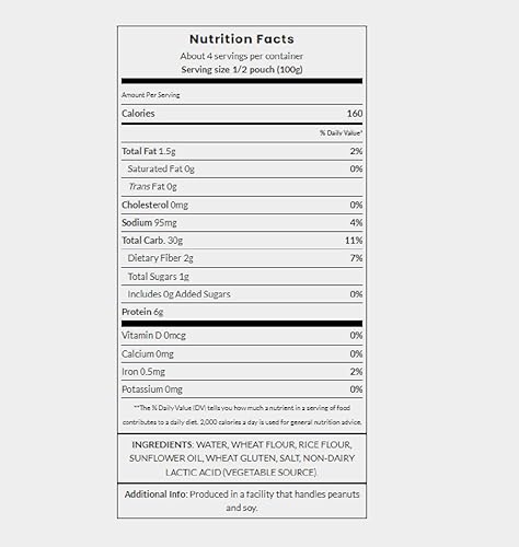 Miniatura 2 de KA-ME Fideos salteados con cinta tailandesa, 2 paquetes de 14.2 onzas (total de 4 bolsas de 7.1 onzas), auténtico sabor de arroz tailandés, listo