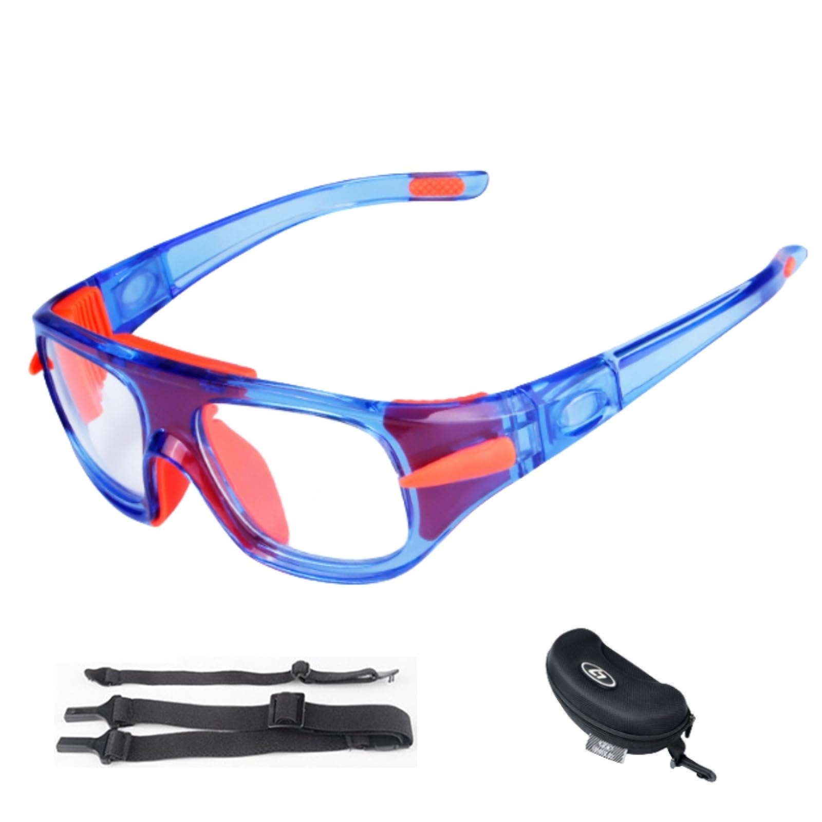 Sportbrille, Basketball, Fußball, Racketball-Brille für Herren und Damen, Anti-Beschlag, Tennis, Radfahren, Sicherheits-Schutzbrille