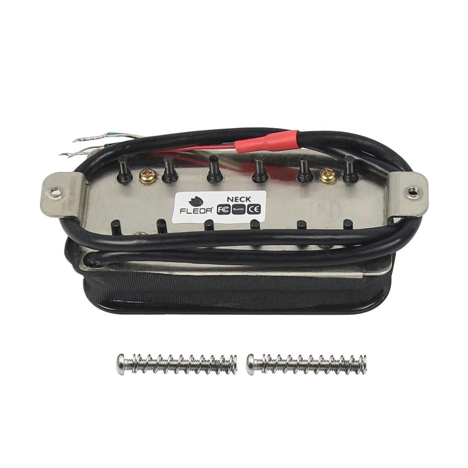 E-Gitarre Pickups Set Alnico 5 E-Gitarre Humbucker Pickup Hals Pickup Schwarz Gitarrenteile