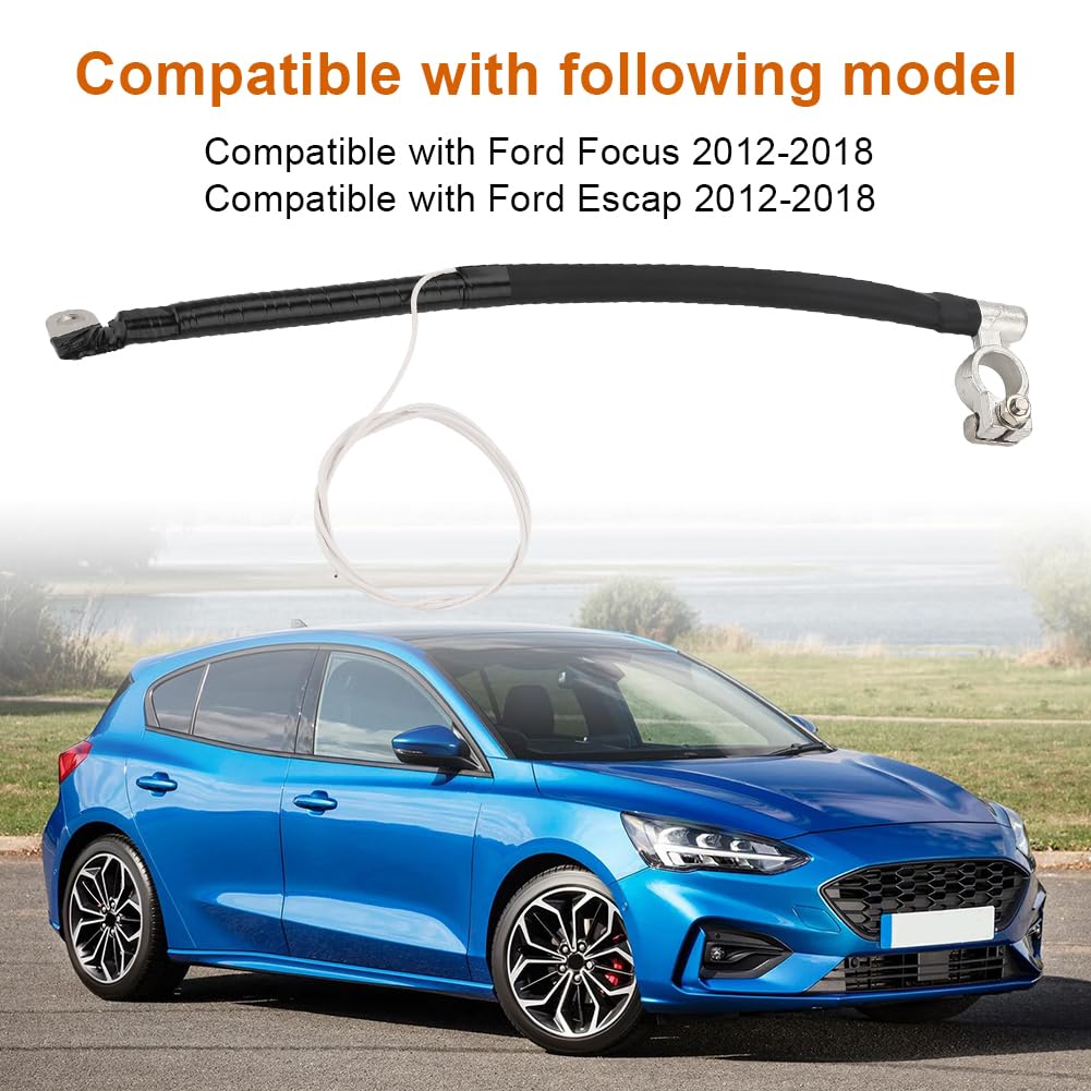 WATERWICH Negative Battery Cable Wire Compatible with 2012-2018 Ford Focus Escape Replacement for ‎CV6Z-14300-A