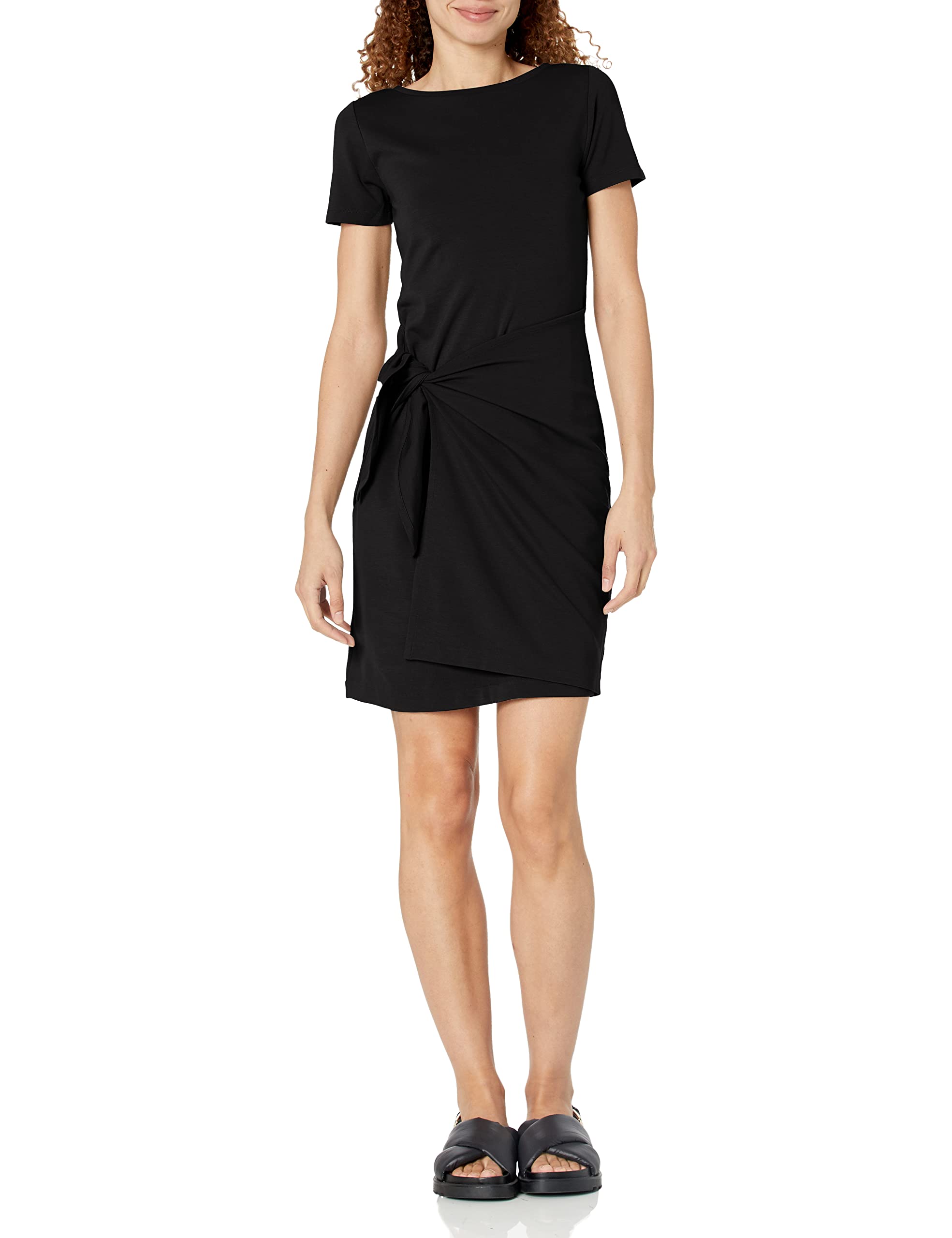 club monaco twansia dress Women's Dress, Black/Noir, XS Fashion Mini Bridesmaid Dresses Black Floral Bow Tie Size:16/36 Sleeve length