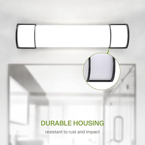 Miniatura 5 de ASD Iluminación LED de 24 pulgadas de montaje empotrado  Interruptor de 25 W, 120 V, 1950 lm, 3000 K4000 K5000 K, regulable, no parpadea, Energy