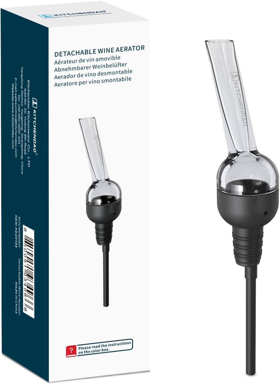 3 in 1 Wing Corkscrew and Detachable Wine Aerator