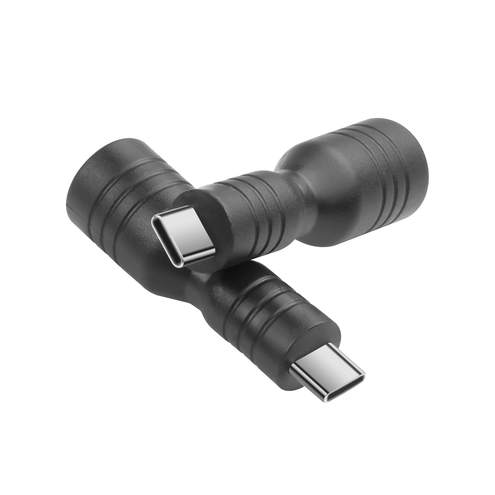 YAODHAOD 2x DC8020 Auf USB-C Kabel 20cm, 100W – Mit Chip, Kompatibel Zu Jackery 100Plus/240Plus/300Plus