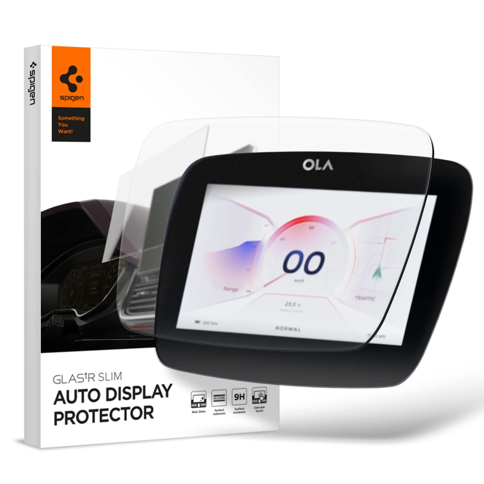 Spigen Glas.Tr Slim Anti-Glare Matte Tempered Glass Screen Protector Guard For Ola S1 / S1 Pro / S1 Air Ev Scooter 7Inch Display for Navigation System- 1 Pack (B0B42DSSRM) Amazon Price History, Amazon Price Tracker