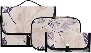 Juego de organizador plegable de viaje colgan...