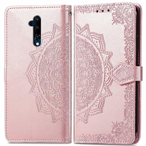 BIIULHCI Capa para Oneplus 7T Pro/Oneplus 7 Profunção de suporte, carteira com tampa cartões, PU couro capa Flip Case Cover para Oneplus 7T Pro