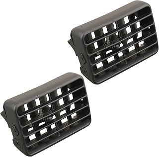 Osompar Center Dash Air Vent for Toyota 4Runner Tacoma 1996-2002 Replaces 55063-35030 2PCS Black Grille
