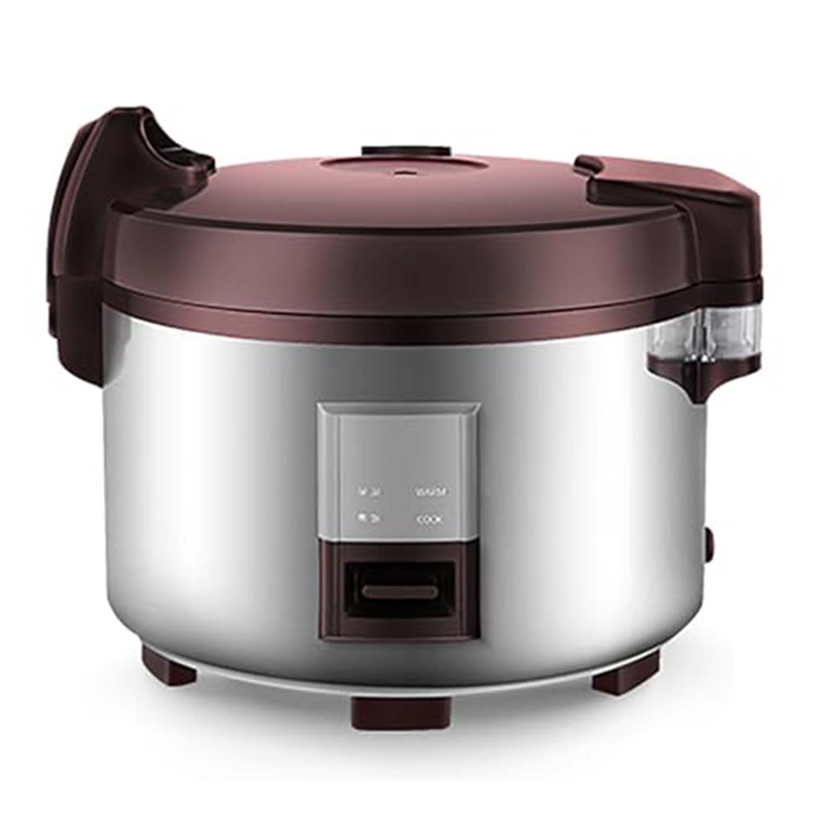 THEGA Grande Cuociriso - capacità da 9 A 23 Litri con Pentola Antiaderente E Funzione di Mantenimento in Caldo 24 Ore, Ideale per Ristoranti E Mense(13L-1600W)