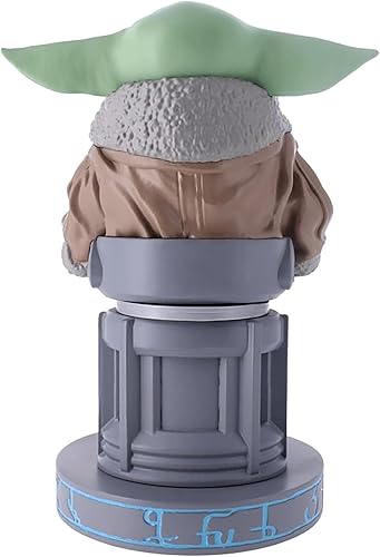 Miniatura 4 de Exquisite Gaming Star Wars Grogu 'Seeing Stone Pose' - Cable Guys R.E.S.T - Figura coleccionable para dispositivo, Disney, figura con licencia