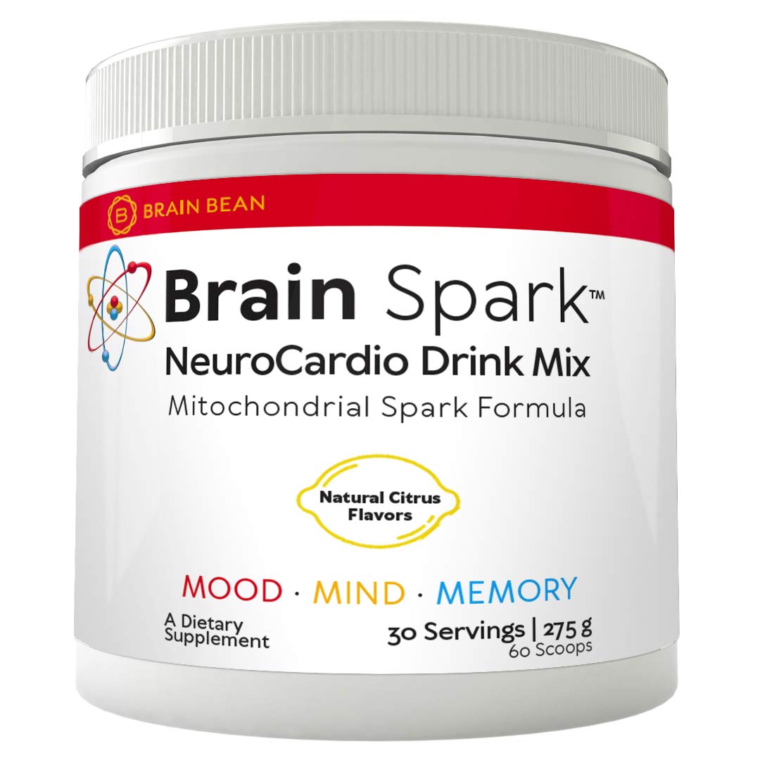 Brain Spark | Neuroenhancer Drink Mix for Mitochondrial Brain Support | with Magnesium L-Threonate, 