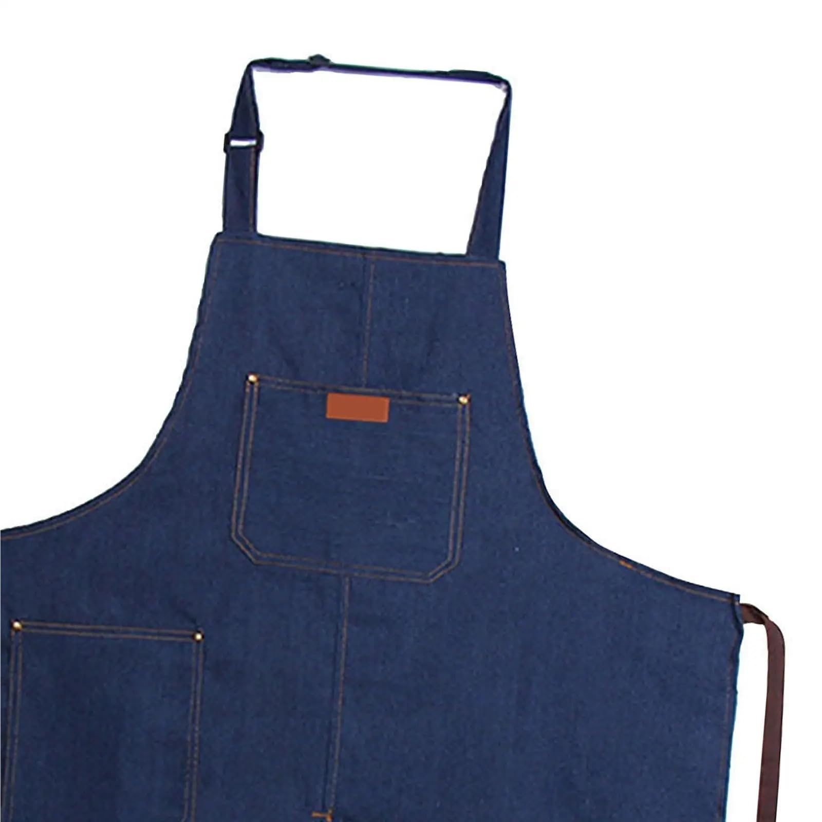 Töpferschürze Komplett Töpferschürze mit geteilten Beinen, robust, schlicht, verschleißfest, bequem und tragbar, for Kunstarbeiten, Küche, Garten, Basteln Malen