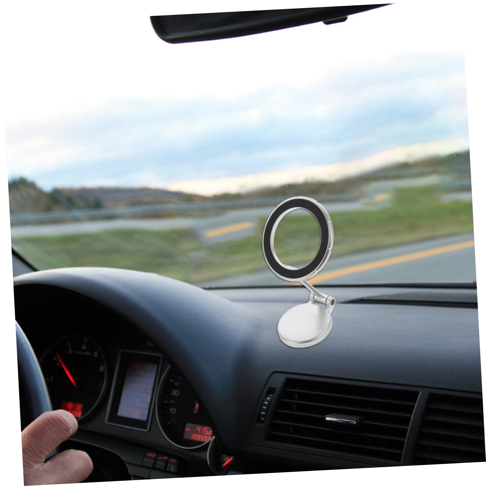 TOPPERFUN 2stücke Magnetischer Faltbarer Handyhalter Für Auto Stabiler Smartphone Mit Praktischem Design Geeignet Für Verschiedene Modelle Für Navigation Und Sicheres Fahren