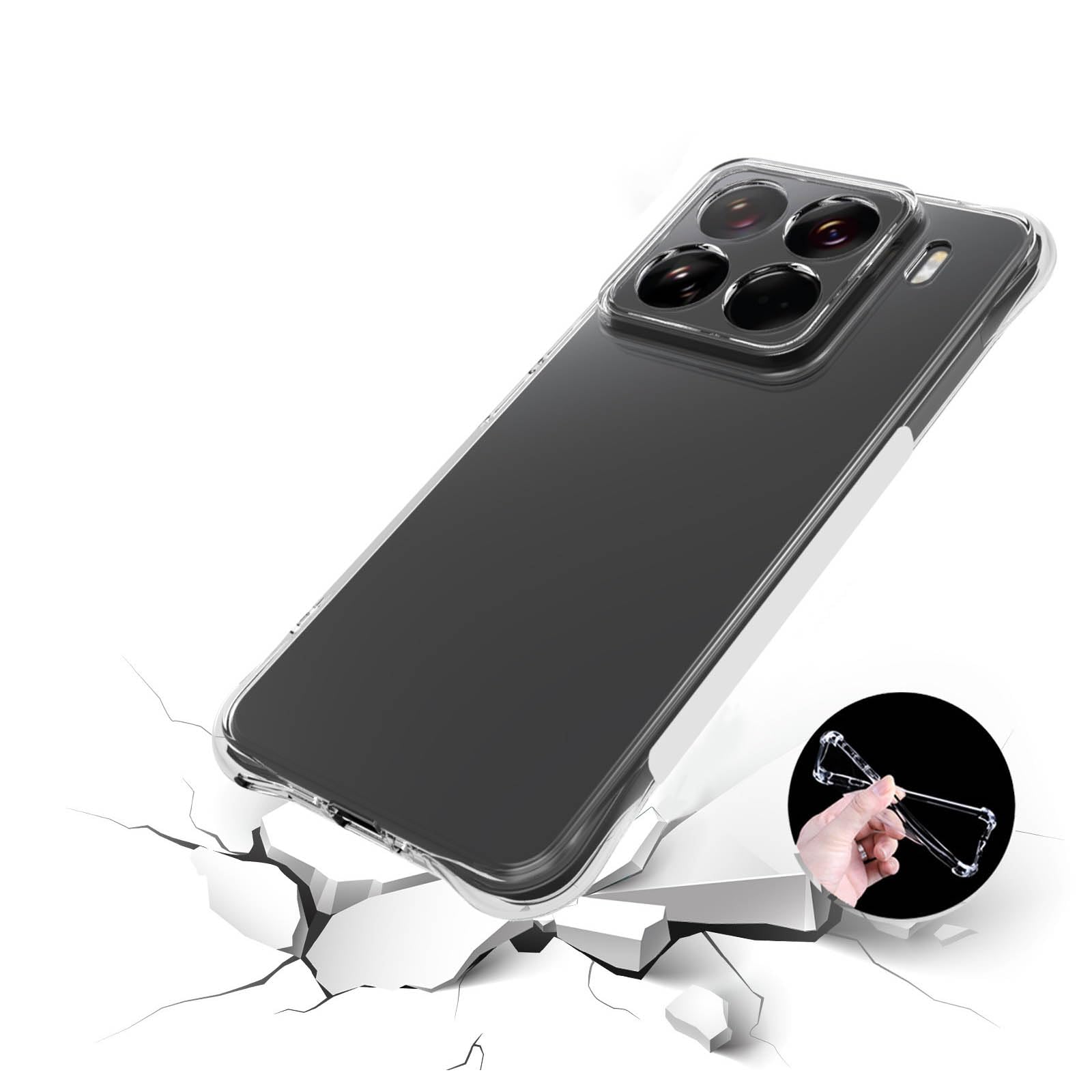 Amazon.com: Kicvbnco for Xiaomi 15 Pro Case, Scratch-Resistant