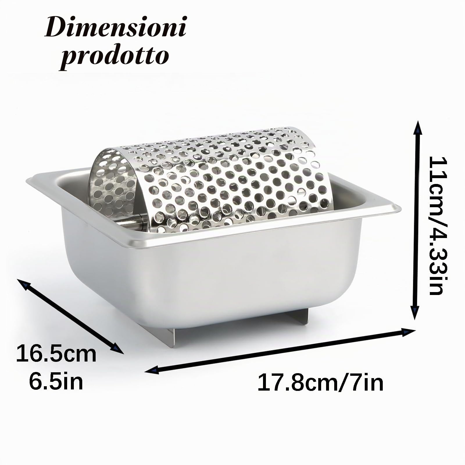 Burro, Burro, Burger, Spargitore per burro in acciaio inox, durevole distributore di burro, strumento per burro, dispenser per pane toast, contiene 1000 gomitoli