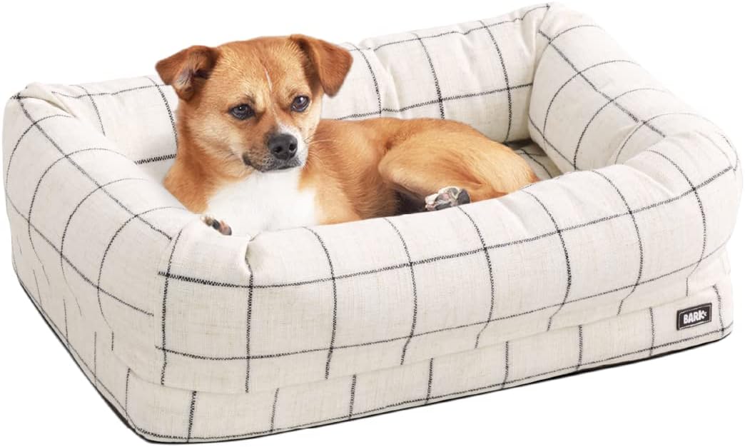 Barkbox Memory Foam Dog Bed with High Density Foam Base for Orthopedic Joint Relief - Crate Lounger, Dog Couch or Sofa Pet Bed - Machine…