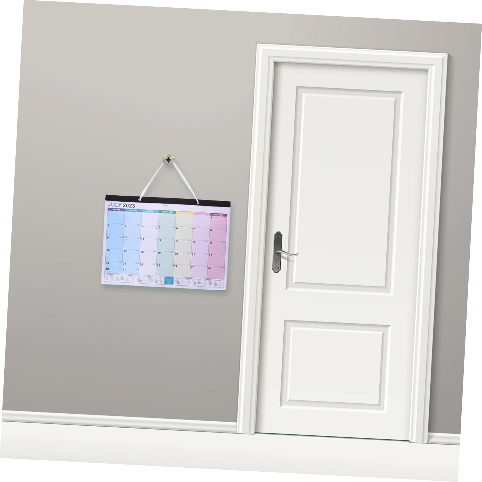 VILLCASE 3stücke Monatlicher Wandkalender Hochwertigem Dickem Papier Für Büro Und Zuhause Europäischer Stil Monate Dekorativ Und Praktisch Planungsunterstützung