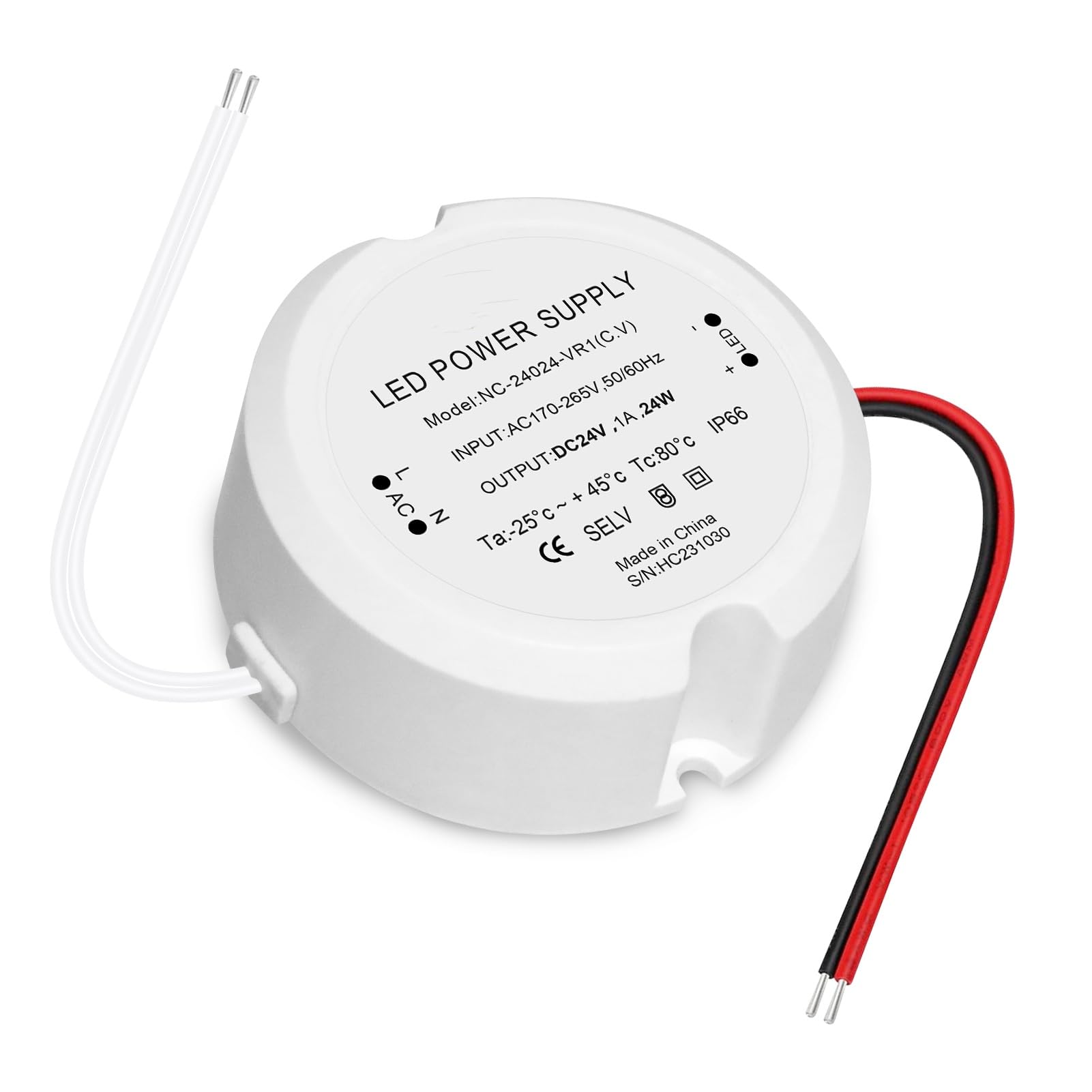 Transformateur 220V 24V 24W, LED Alimentation 24V 1A, LED Driver AC à DC | Transformateur 24V, LED Driver Transformateur AC à DC, Alimentation 24V DC, Tension Constante Transfo pour MR11 MR16 G4 G5.3