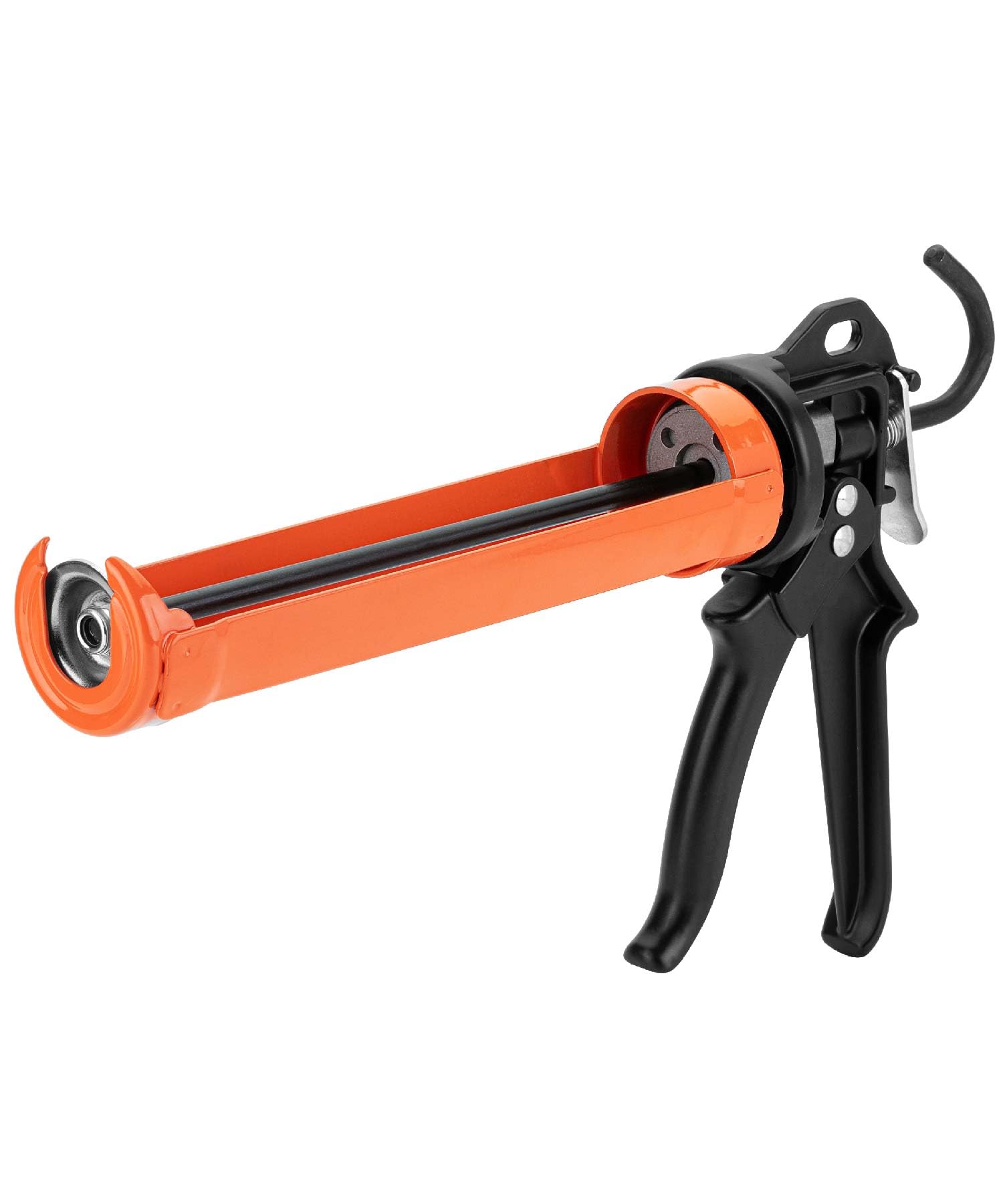 Bates- Caulking Gun, 24:1 High Thrust Ratio, Orange, Caulking Tool Gun, Heavy Duty Caulk Gun No Drip Caulk Gun, Hand Caulking Guns, Silicone Gun,