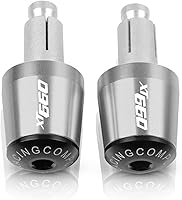 Vista 17 de 7/8" 22mm Motorcycle Handlebar Grips End Handle Bar Cap Ends Plug for XT660E XT660R XT660X XT660 XT 660 E R X 1990-2017 (Color : Black-Green)