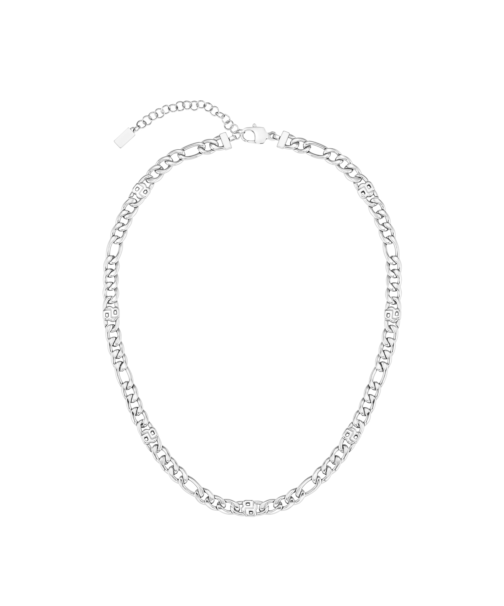 BOSS Jewelry Gliederhalskette für Damen Kollektion DOUBLE B INFINITE aus Edelstahl und Gelbgold