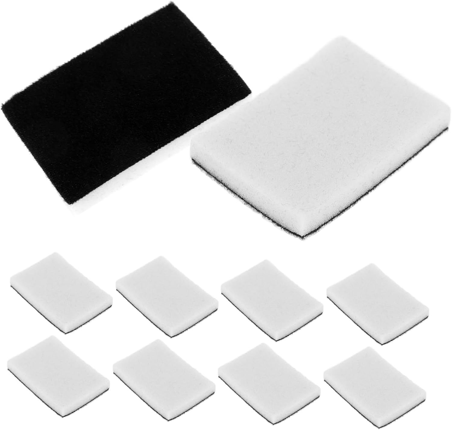 10 Pack Mini Ink Blending Foam Pads Replacement White Sponge