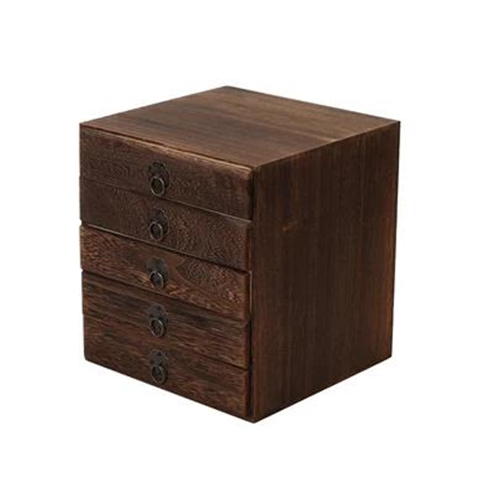 Scatola per anelli Scatola di immagazzinaggio in legno massello multistrato Scatole regalo Collezione di tè Pu'er Scatola di legno per tè Scatole per gioielli Kit Scatole per anelli per gioielli