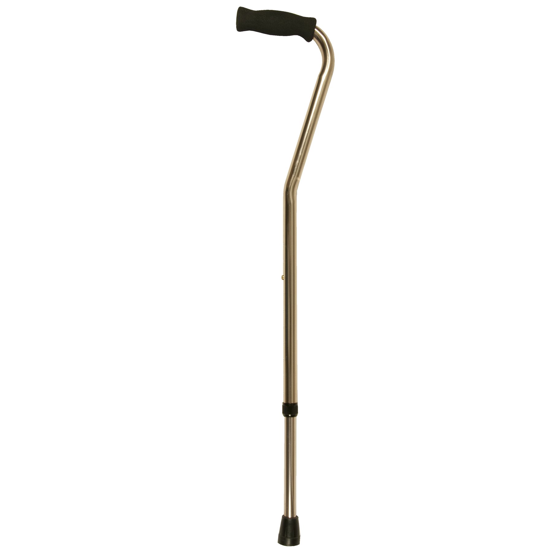 PCP Adjustable Lightweight Cane with Offset Handle, Bronze