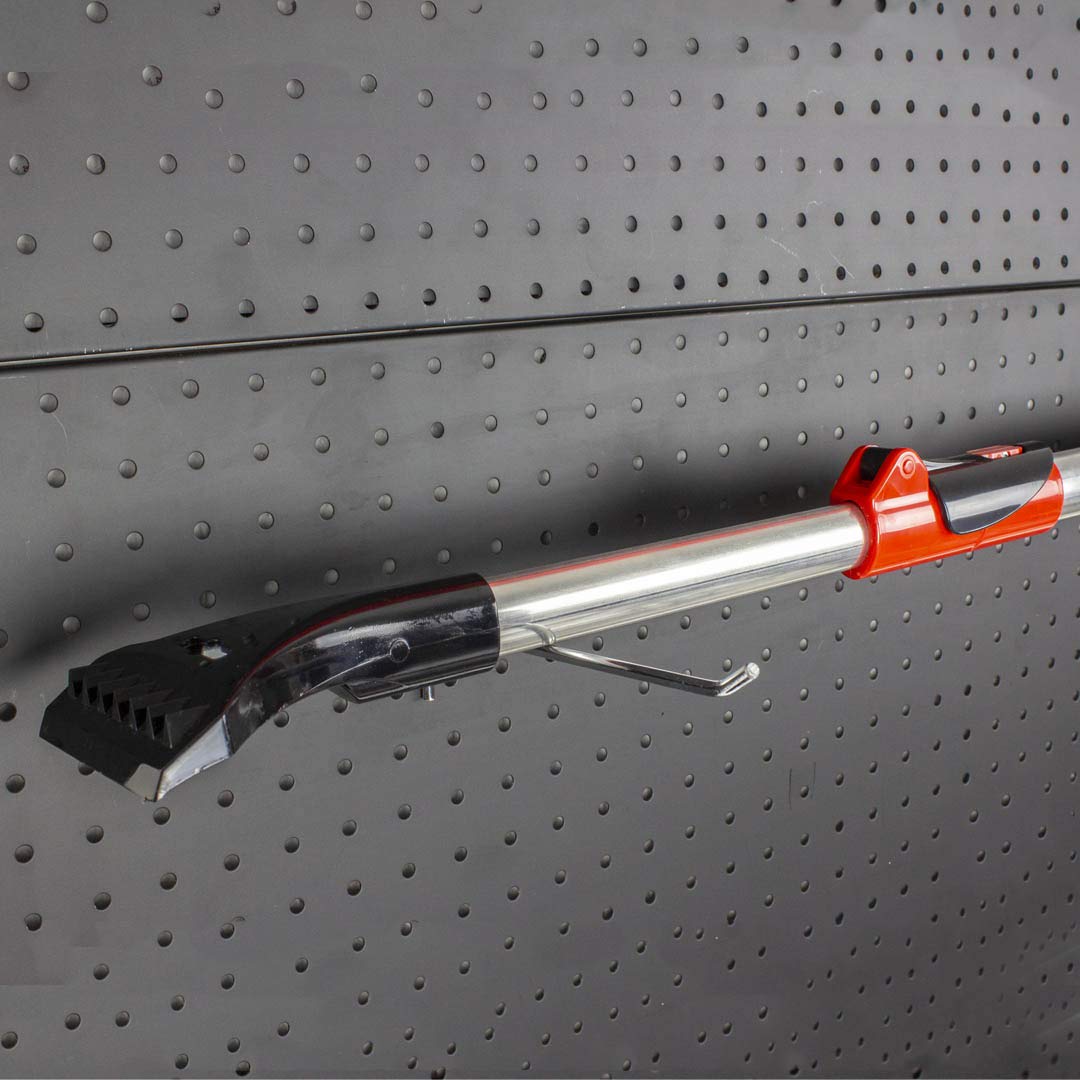 Heyner Germany Extra lang unzerbrechlich Teleskop Auto Windschutzscheibe Eiskratzer Schnee Insektenbürste Xl 110 cm robust ausziehbar