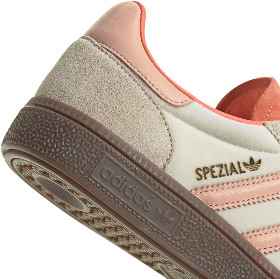 adidas Womens Handball Spezial Lace Up Sneakers Shoes Casual - Beige