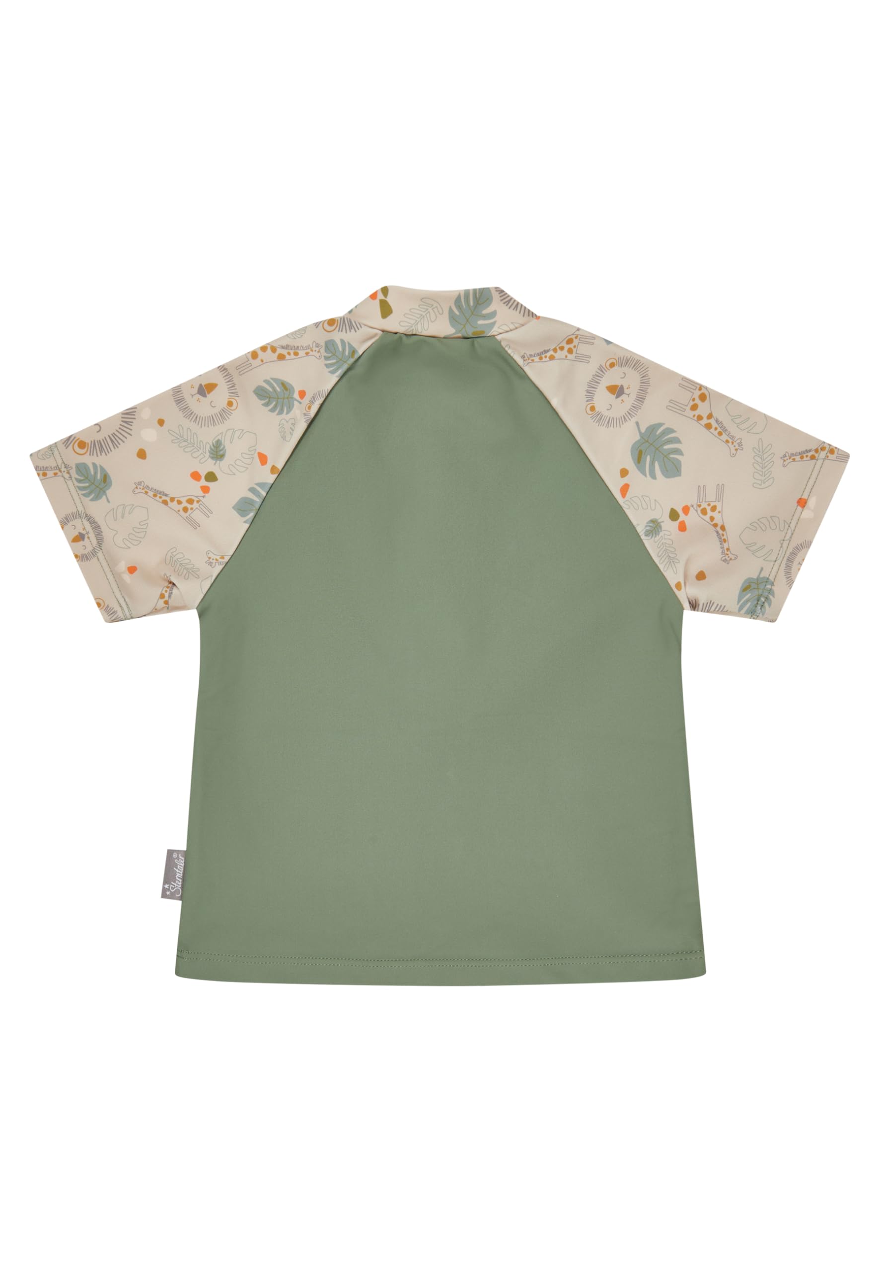 Sterntaler Badeshirt Kurzarm Löwe Set di Costume a Maglietta Unisex-Bimbi