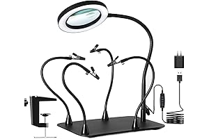 Helping Hands and Magnifying Glass: The Ultimate Precision Tool