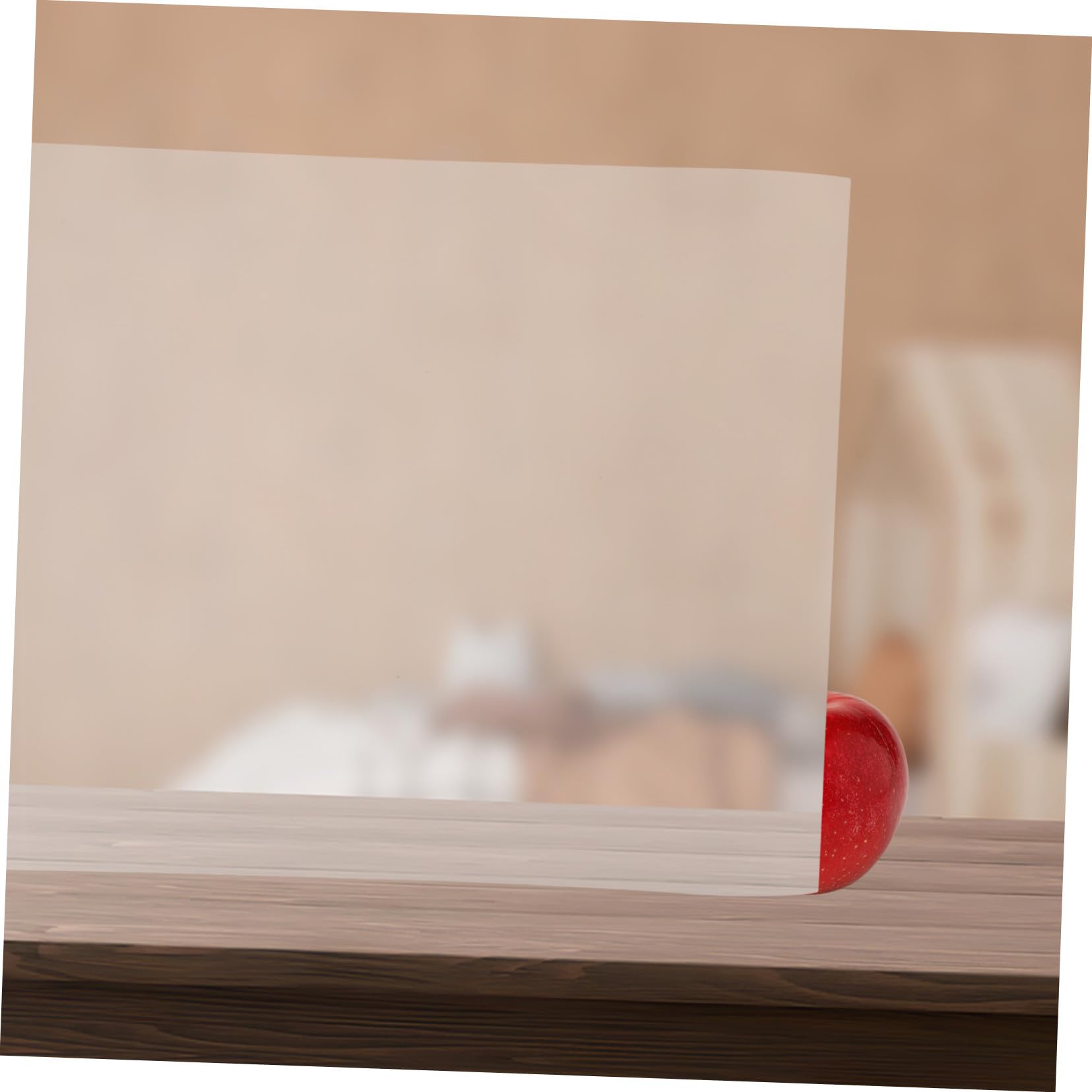 BESPORTBLE Feuille Lenticulaire Invisible Pet Légère et Flexible pour Accessoires de Magicien, Bouclier D'invisibilité Blanc Adapté aux Performances sur Scène