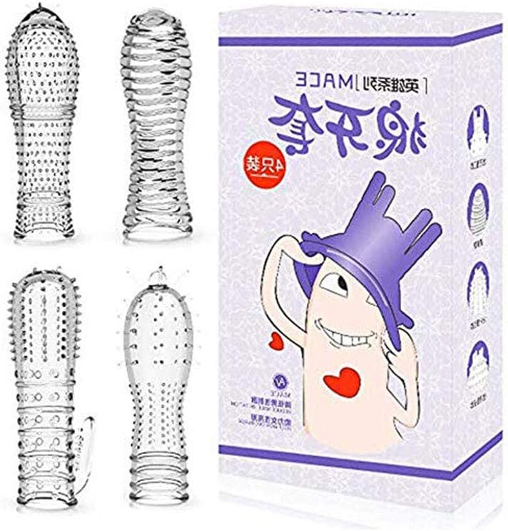 Elastic transparent nail bag - 4 pieces