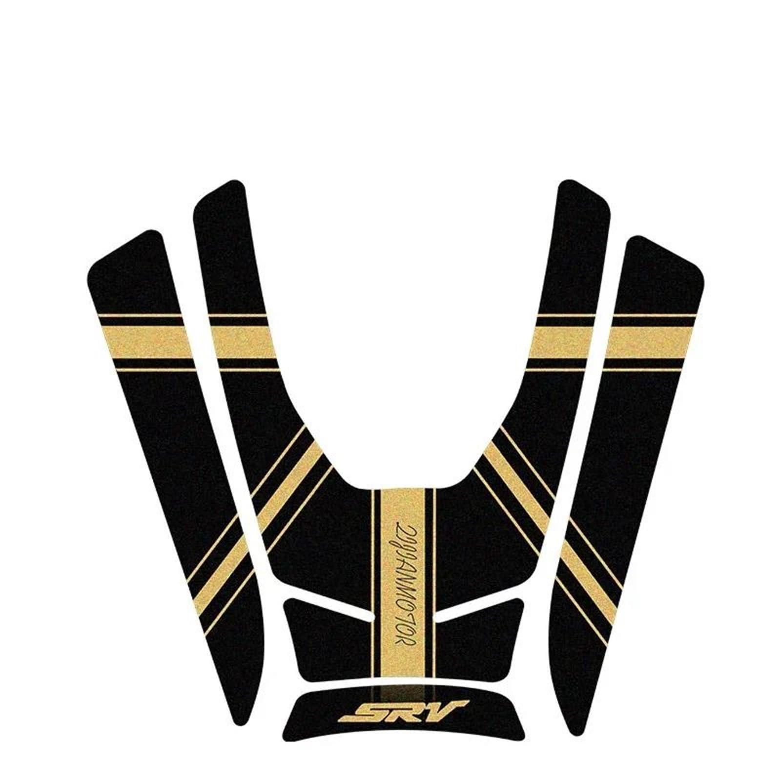 Motorcycle Accessories Tank Pad Gas Fuel Sticker Decal Protector for QJMOTOR SRV600 Streetfighter(Color2)