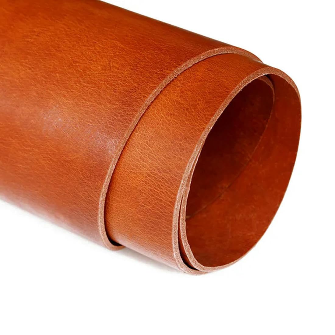 QQLADY 3mm 4mm Thick Vegetable Tanned Cowhide Genuine Full Grain Leather Craft Sheath Belt Material