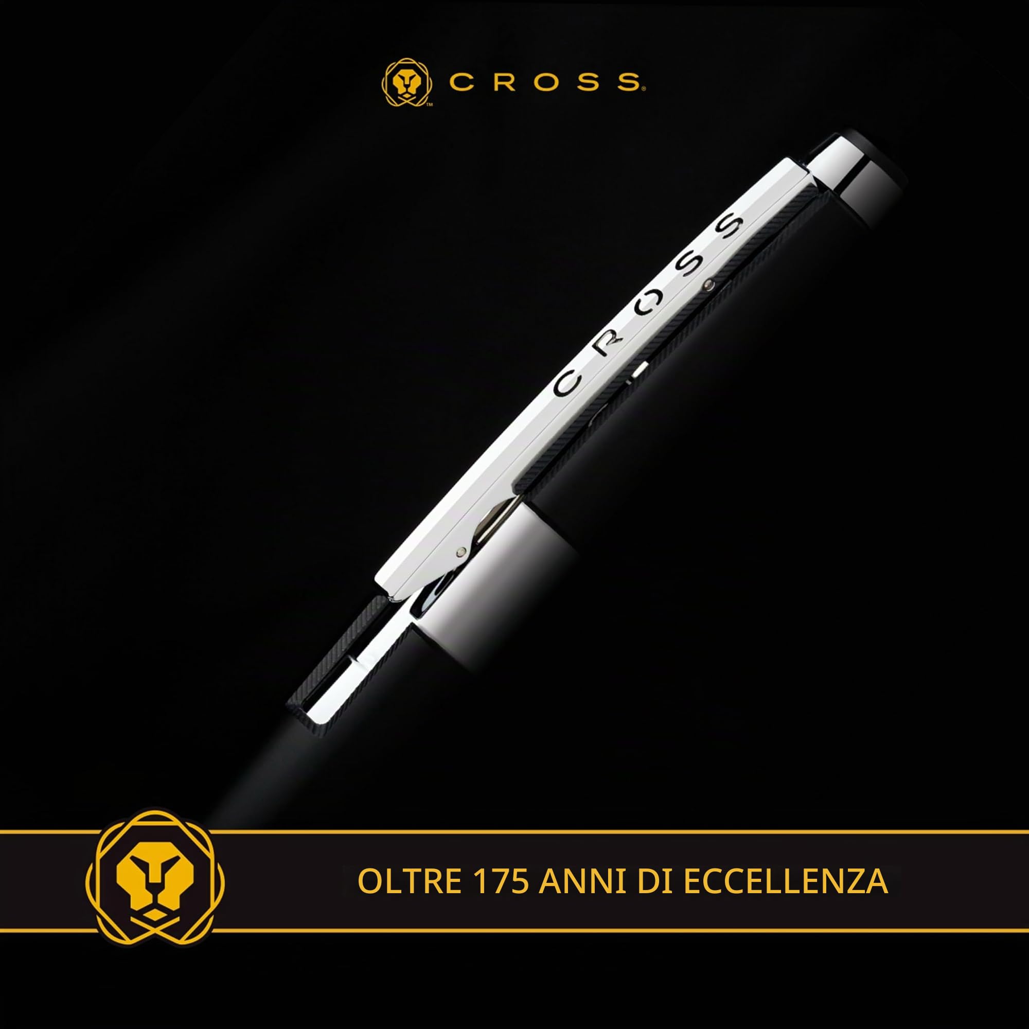 Cross Edge Matte Blue Lacca Gel Penna Rollerball
