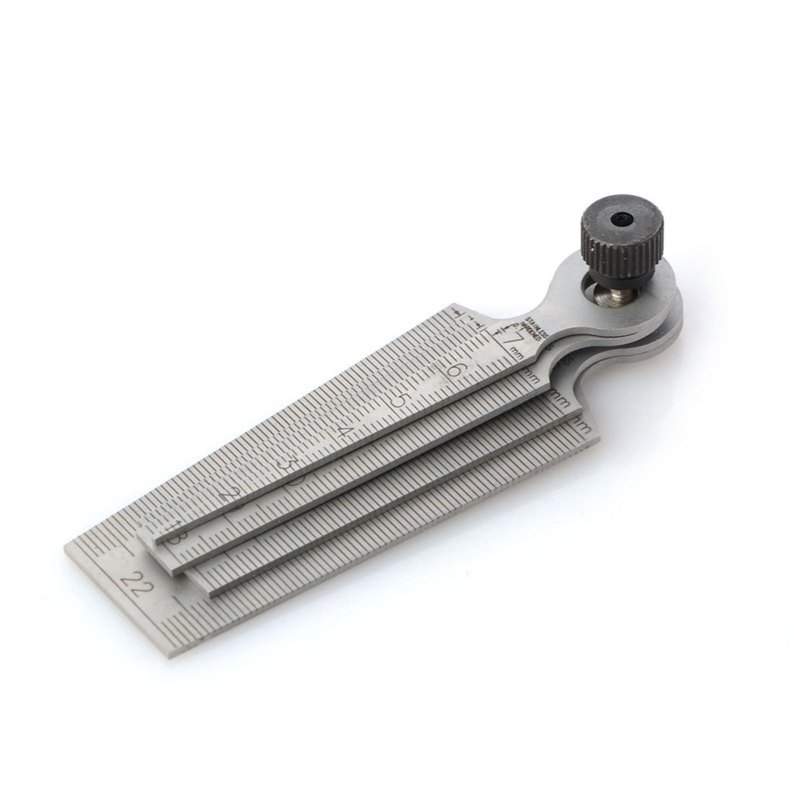 Calibro in acciaio inox, adatto per fori di ispezione da 0 a 29 mm