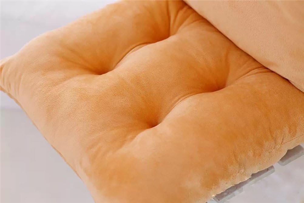 ChezMax Chair Cushion Plush Seat Cushion Back Cushion with Ties Thickened Desk Chair Pads Cartoon Waist Pillow Cushion Decor for Chair Car Office Patio Wheelchair Cartoon Bear - Image 2