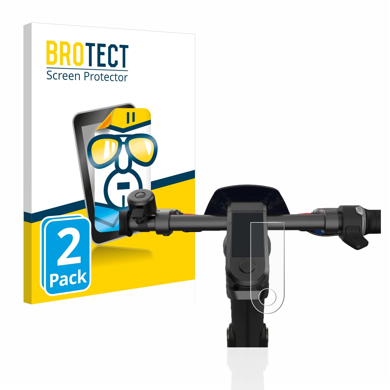 brotect 2-Pack Screen Protector Compatible with NIU KQi3 Pro - HD-Clear Protection Film