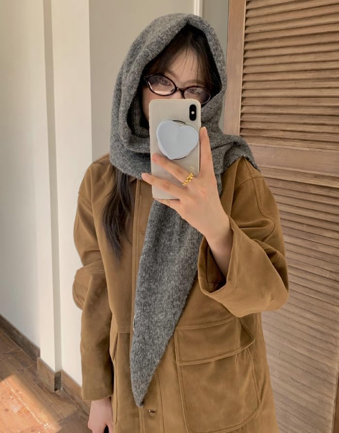 Pashmina Shawl Wraps Women Wool Shawls and Wraps Thicken Shawl Scarf Triangle Cardigan Cape Sweater Shoulder Top Fall Winter - Image 3