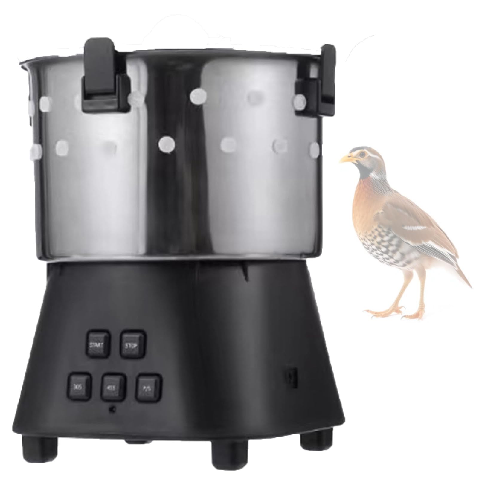 XCSCUK Electric Quail Plucker Machine,Automatic Quail Plucker,Mini Poultry Plucker, Quick Efficient, for Quail, Pigeon Plucking