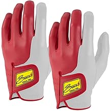 BRUCE BOLT Signature Series Golf Gloves 2-Pack Choose Left or Right Hand Adult & Youth Sizes Multiple Colors