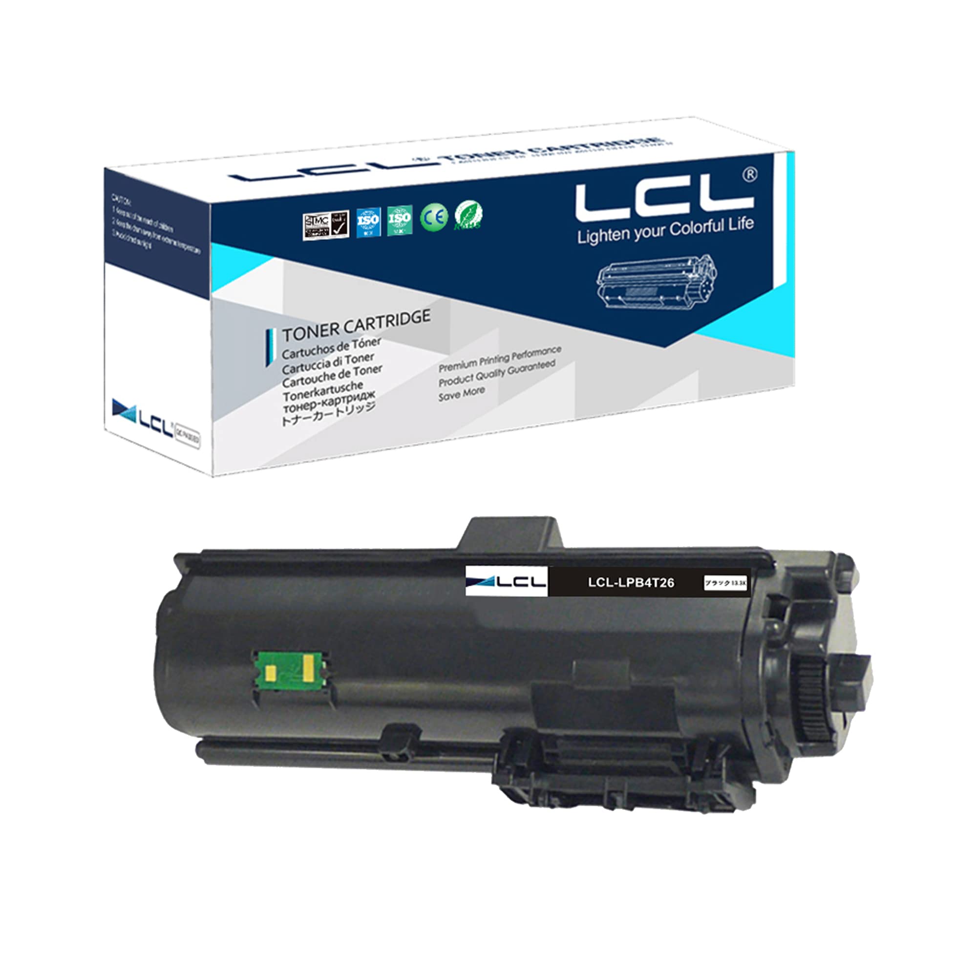 Amazon.co.jp: LCL エプソン用 LPB4T26 LPB4T26L 増量 互換トナー