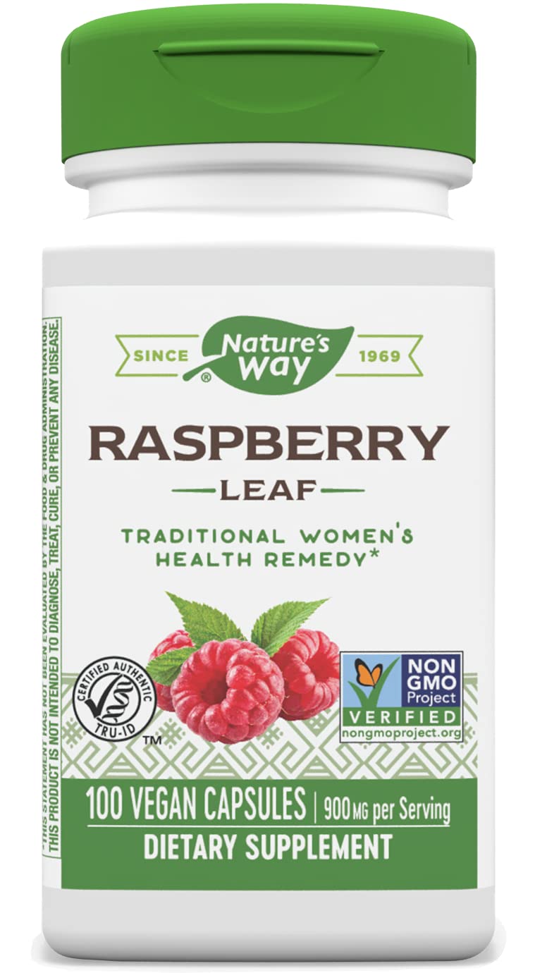Red Raspberry Leaves 100 Capsules 54188