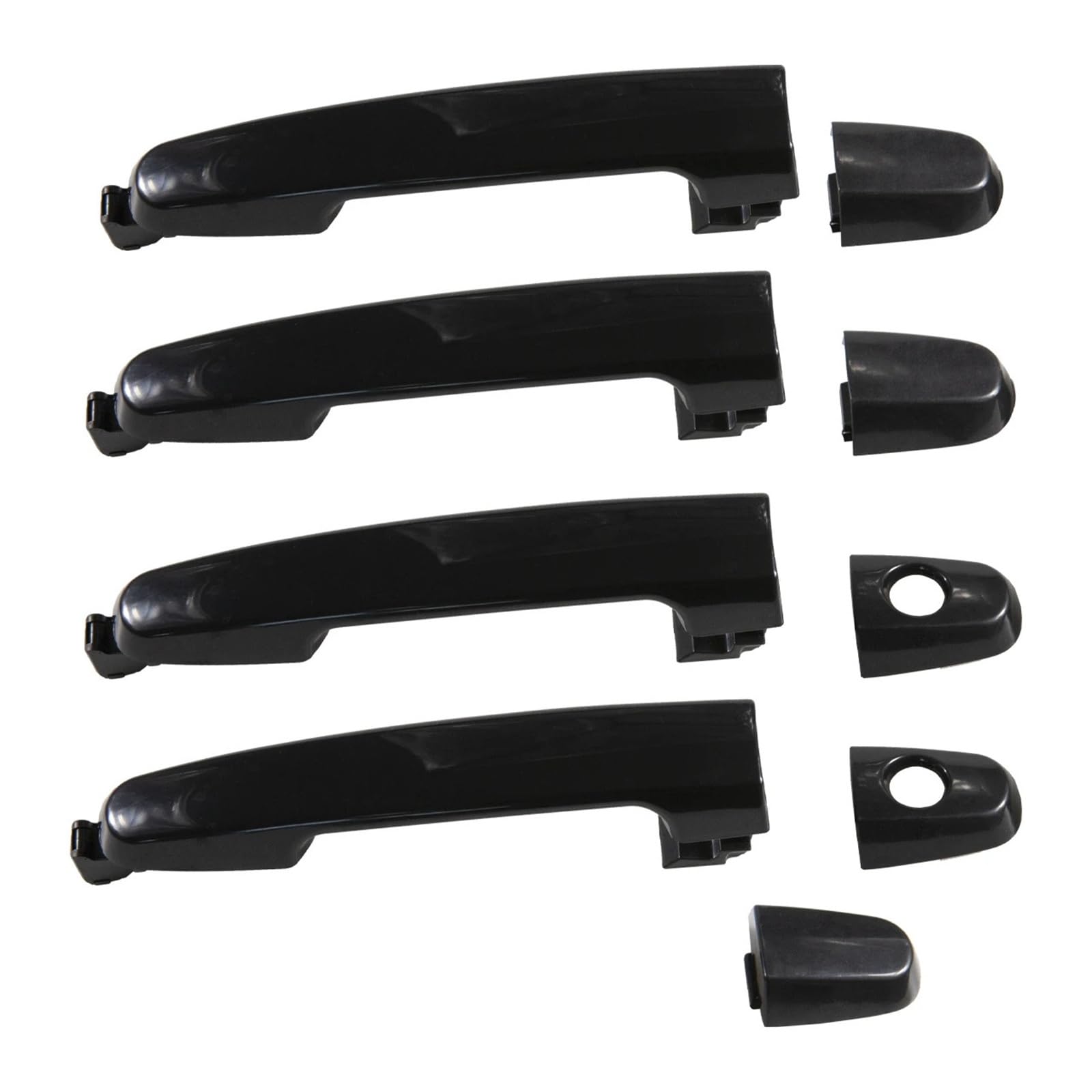 HFEWCVK Fit for T0y0ta Camry Highlander Innova Vios Fortuner Hilux Vigo Corolla Matrix Yaris 1Set Exterior Outside Door Handle Left Right